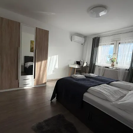 Apartmán Napa Night Offenburg - Klimaanlage, Balkon, Nahe Messe & Europa-Park